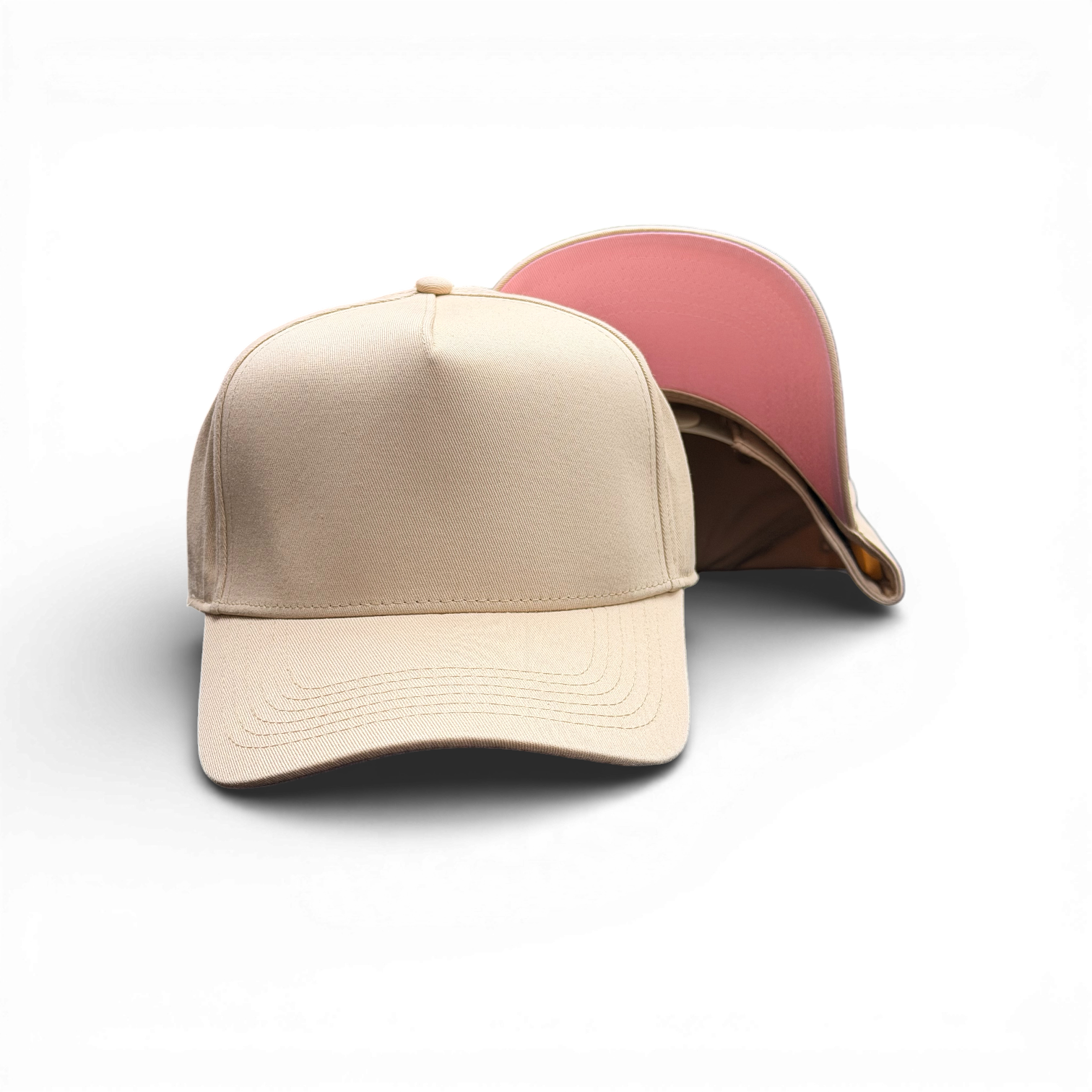 Blush Sand 5 Panel Snapback